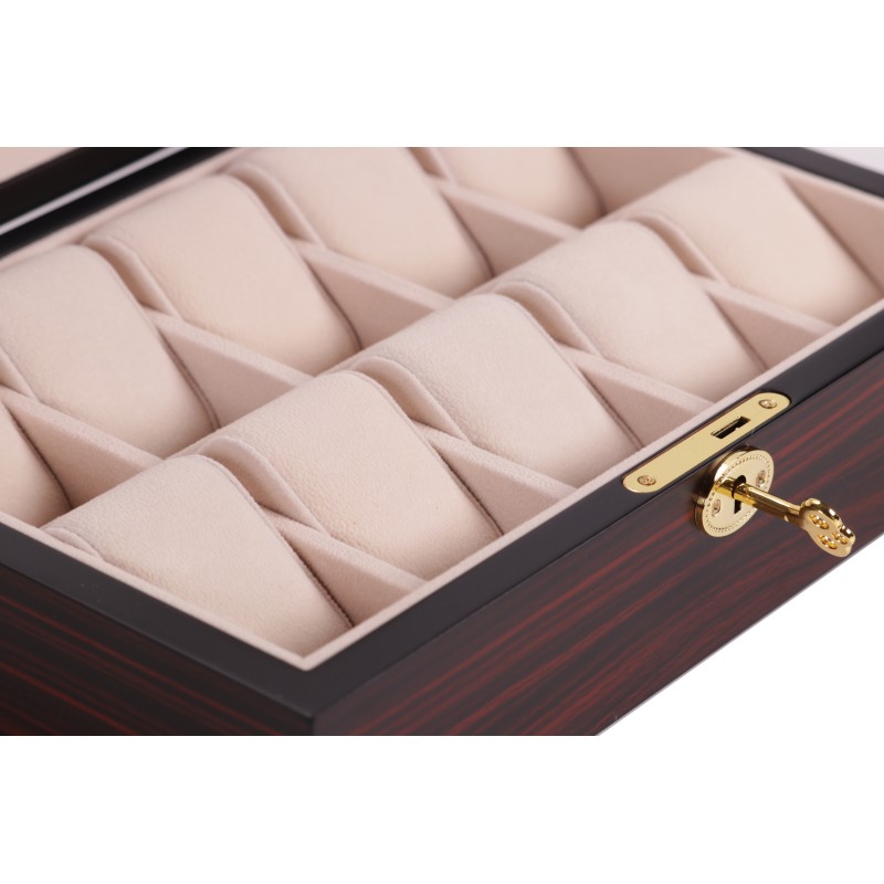 Шкатулка для зберігання годинників Salvadore WB/1087/10.E Бордовий