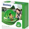 Дитячий надувний басейн «Сонечко» Bestway 52189, зелений, 97 х 66 см, з навісом (hub_eb4m2y)