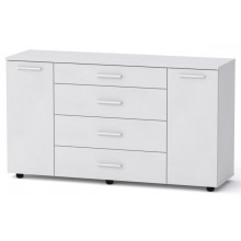 Комод 1-3-2 Компанит Німфея альба (130х38х73 см)