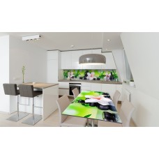 Наклейка вінілова на стіл Zatarga «Орхідея та Бамбук 02» 600х1200 мм Z180322st