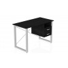 Письмовий стіл із ящиками Ferrum-decor Оскар 750x1200x700 метал Білий ДСП Сосна Кембра 16 мм (OSK0052) в інтернет супермаркеті PbayMarket!