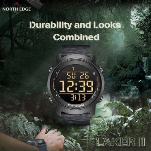 Наручний годинник чоловічий North Edge Aero Чорний (2139785769) Наручний годинник чоловічий North Edge Aero Чорний (2139785769)