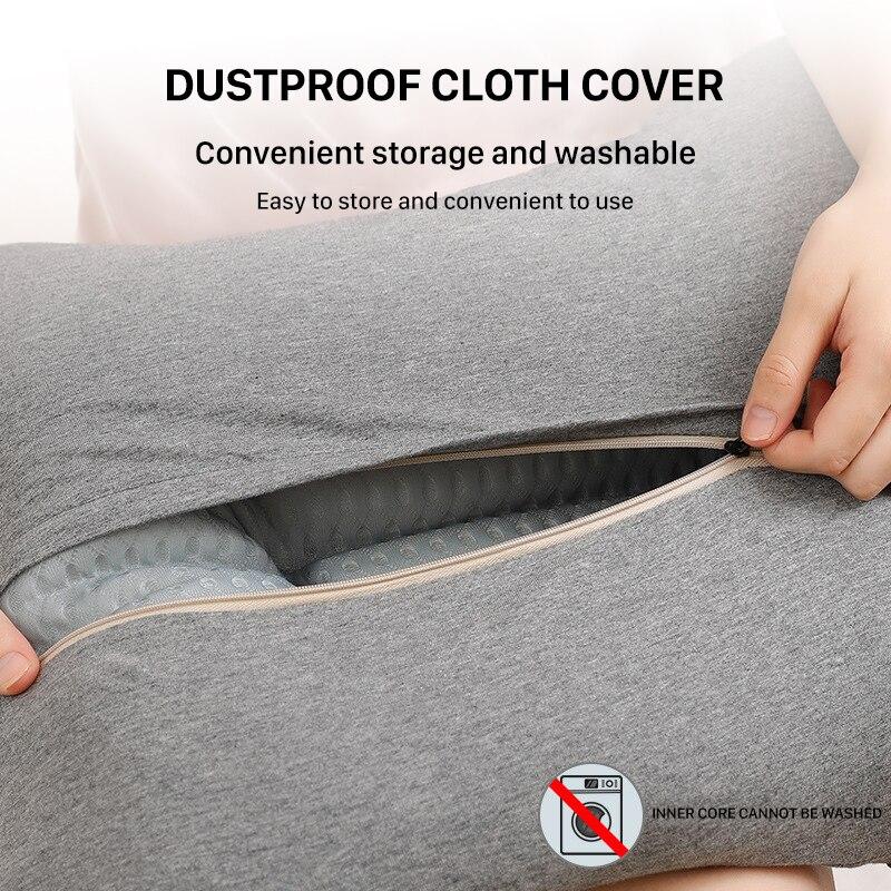 Подушка масажер для шиї Benbo А-3 Сірий (1886927891)