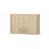 Комод для речей Меблі Сервіс Гресс 2Д+4Ш дуб самоа