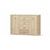 Комод для речей Меблі Сервіс Гресс 2Д+4Ш дуб самоа Комод для речей Меблі Сервіс Гресс 2Д+4Ш дуб самоа