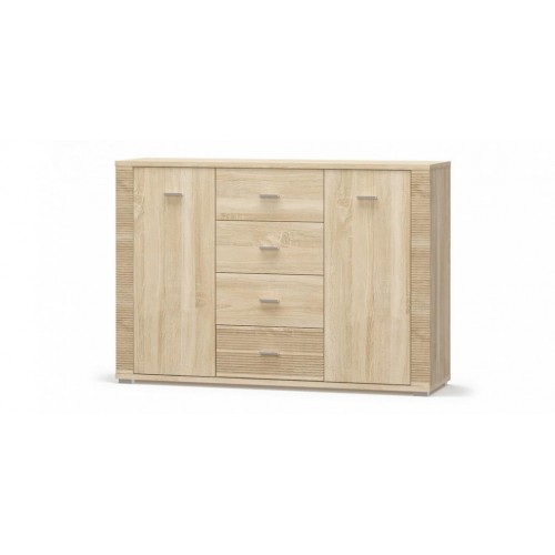 Комод для речей Меблі Сервіс Гресс 2Д+4Ш дуб самоа Комод для речей Меблі Сервіс Гресс 2Д+4Ш дуб самоа