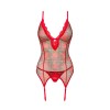 Корсет Obsessive Jollymore corset XL/2XL
