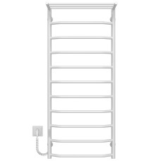 Рушникосушарка електрична Трапеція з полицею П11 500х1200 Deffi Білий WD03 (C.TP.120.50.11.E.W.L.3)