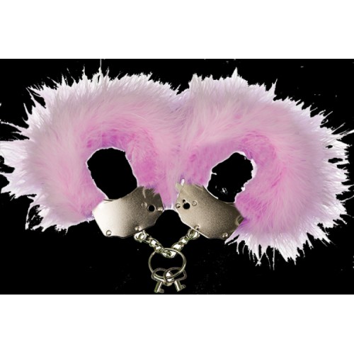 Наручники з рожевим оздобленням Adrien Lastic Handcuffs Pink (AD30301) в інтернет супермаркеті PbayMarket!