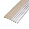 Декоративна стінова рейка Sticker Wall PS 2900x160x11 мм Бежевий (SW-00002150)