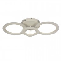 Стельова LED люстра Sunlight W8067/2+1 Білий