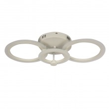 Стельова LED люстра Sunlight W8067/2+1 Білий