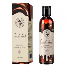 Лубрикант Suck Lick із ароматом шоколаду 120 ml COKELIFE