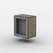 Полиця навісна Тиса Мебель ПН-10 Венге 400x300x450 мм