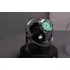 Шкатулка Salvadore для підзаводу 1 годинника GLILEO/1811/S 15х12х12 см Чорно-сріблястий