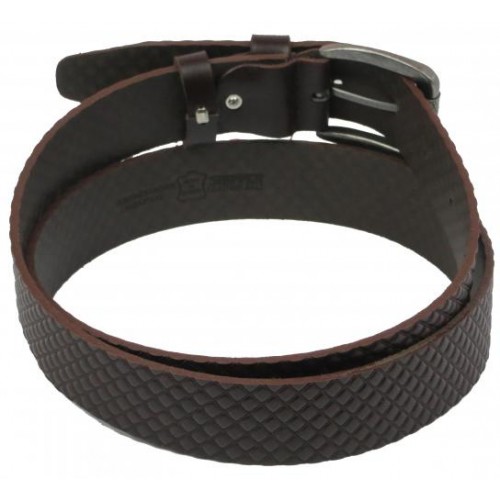 Шкіряний ремінь Skipper 110-130 x 3.8 см Коричневий (1116-38) Шкіряний ремінь Skipper 110-130 x 3.8 см Коричневий (1116-38)