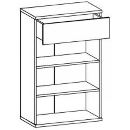 Комод Меблі Сервіс 2Д1Ш Тріо Дуб самоа Комод Меблі Сервіс 2Д1Ш Тріо Дуб самоа