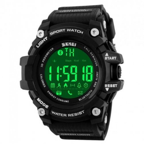 Спортивний годинник з Bluetooth Skmei 1227 Black Спортивний годинник з Bluetooth Skmei 1227 Black