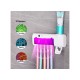 Диспенсер для зубної пасти та щіток Toothbrush sterilizer 7710