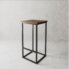 Барний стілець у стилі Loft NS-178 830x400x400 мм Черный