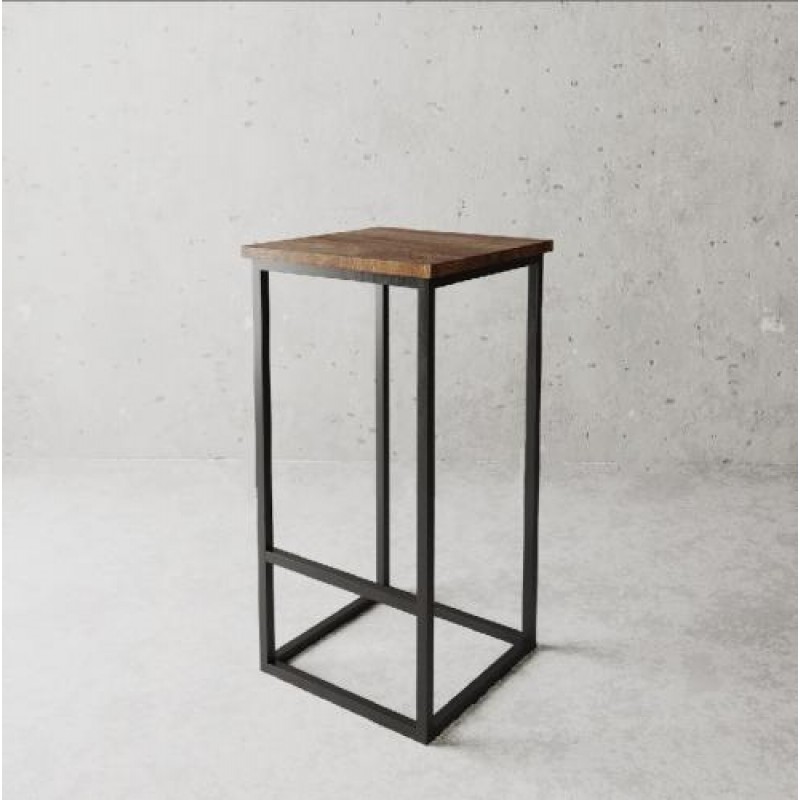 Барний стілець у стилі Loft NS-178 830x400x400 мм Черный