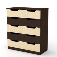 Комод для речей Компанит Венге комбі 5М