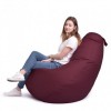 Крісло Мішок Груша Оксфорд 150х100 Студія Комфорту Великий бордовий