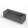 Тримісний диван KULIK SYSTEM NEXUS Екошкіра 3 Сірий (hub_fAlP76935) в інтернет супермаркеті PbayMarket!
