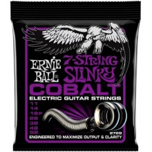 Струни для електрогітари Ernie Ball 2729 7-String Cobalt Slinky Electric Guitar Strings 11/58