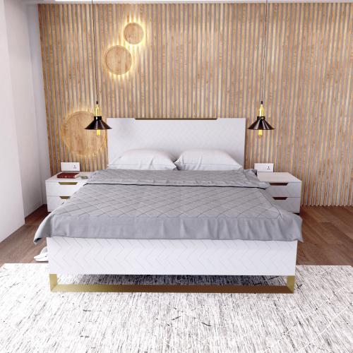 Ліжко Art In Head 1.6 Swan 1670x1100x2060 Білий супермат (105070301) Ліжко Art In Head 1.6 Swan 1670x1100x2060 Білий супермат (105070301)