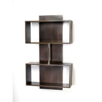 Полиця навісна Тиса Мебель П-1 Венге 1255x240x732 мм