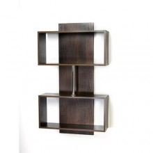 Полиця навісна Тиса Мебель П-1 Венге 1255x240x732 мм