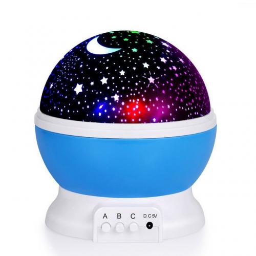 Дитячий нічник зіркового неба Star Master Dream Rotating Blue (hub_np2_1414_2) Дитячий нічник зіркового неба Star Master Dream Rotating Blue (hub_np2_1414_2)