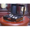 Шкатулка для зберігання годинників Salvadore WB/2386/10.EB 31,5х21х8,5 см Коричнево-чорний