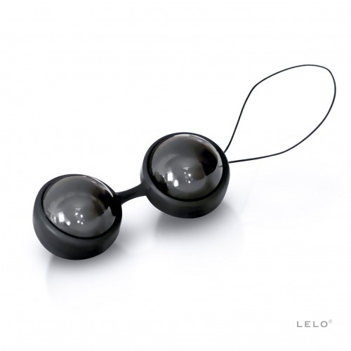 Вагінальні кульки LELO Luna Beads Noir Black, зміщений центр ваги, діаметр 2,9 см, 2х37 г в інтернет супермаркеті PbayMarket!