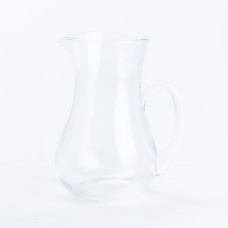 Глечик TS Kitchen Cali з товстого скла фігурний 1.2 л прозорий (HP575)