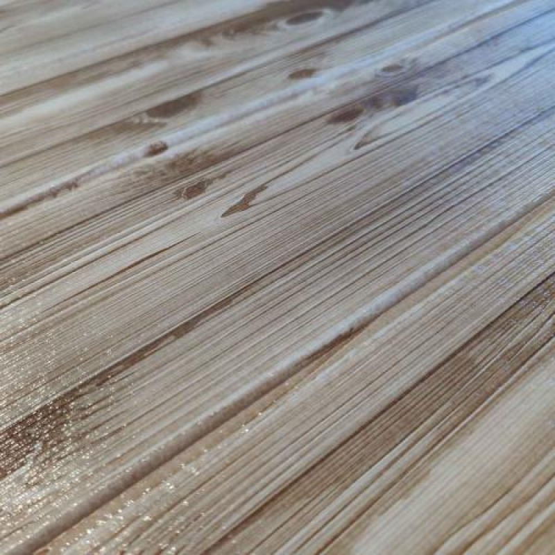 Самоклеюча декоративна 3D панель 3D mіх 2033-5 Темний дуб 700x700x5 мм Loft Expert