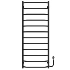 Рушникосушарка електрична Трапеція П12 500х1300 Deffi Чорний EF16 (C.TR.130.50.12.E.B.R.5)