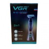 Електробритва чоловіча акумуляторна VGR V-601 IPX4 500mAh 5W Black