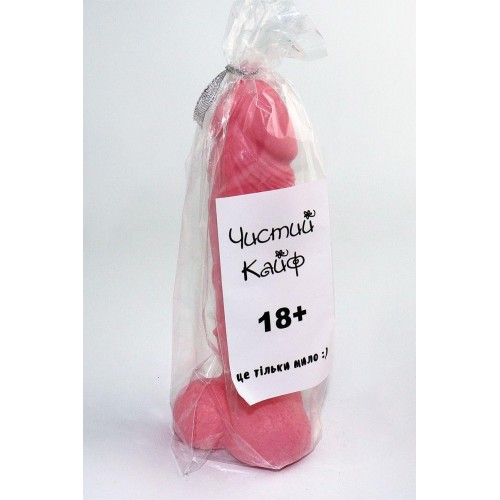 Мило-член із присоскою Luxyart Чистий Кайф Pink size M (SO2633) в інтернет супермаркеті PbayMarket!