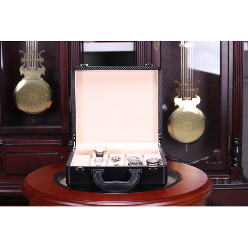 Шкатулка-кейс для зберігання годинників Salvadore 915CC-L Чорний