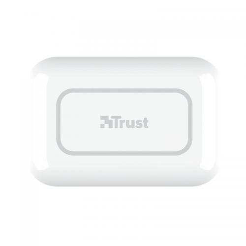 Навушники бездротові Bluetooth Trust Primo Touch True Wireless White