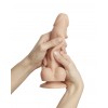 Реалістичний фалоімітатор Strap-On-Me Sliding Skin Realistic Dildo Vanille - XXL, ефект рухливої шкі в інтернет супермаркеті PbayMarket!