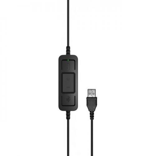 Гарнітура для кол центру навушники провідні Sennheiser Impact SC 60 USB ML (1000551) Black N