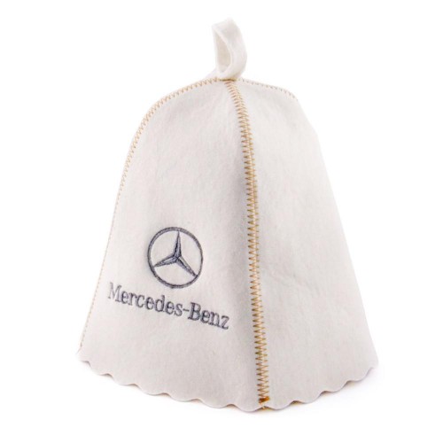 Банна шапка Luxyart Mercedes Білий (LA-445) в інтернет супермаркеті PbayMarket!