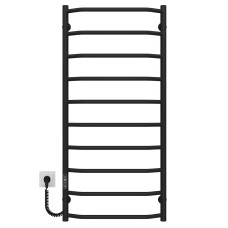 Рушникосушарка електрична Трапеція П10 500х1100 Deffi Чорний JD03 (C.TR.110.50.10.E.B.L.1)