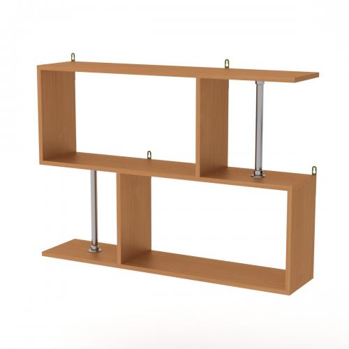 Полиця настінна Компанит П 9 Бук Полиця настінна Компанит П 9 Бук