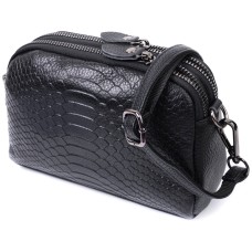 Сумка для жінок Vintage 22799 19х12х7 см Чорний