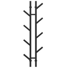 Рушникосушарка водяна Sakura П8 100х1200 Deff Чорний (A.SR.120.10.8.B.A)