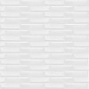Самоклеюча 3D панель біла кладка Sticker Wall 19600х700х5мм